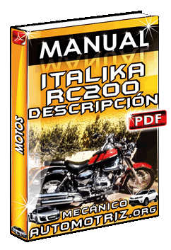 Descargar Manual de Motocicleta Italika RC 200: Descripción General