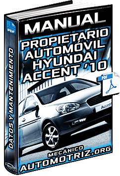 Ver Manual de Propietario de Hyundai Accent 2010