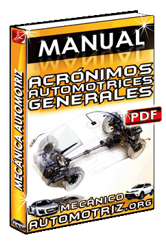 Descargar Manual de Acrónimos Automotrices Generales en Ingles y Español