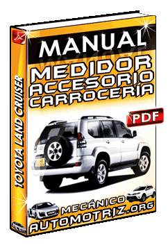 Ver Manual de Medidor Accesorio de Toyota Land Cruiser