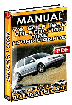 Descargar Manual de Volkswagen Golf 1998 Calefacción y Aire Acondicionado