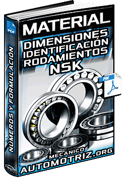 Descargar Dimensiones e Identificación de Rodamientos NSK