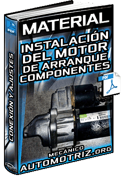 Descargar Material de Instalación del Motor de Arranque