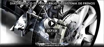 Vídeo de Diagnóstico de Pedal Bajo o Esponjoso en el Sistema de Frenos