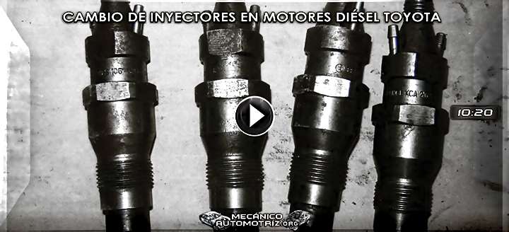 Vídeo de Cómo Cambiar los Inyectores en un Motor Diésel Toyota 2C