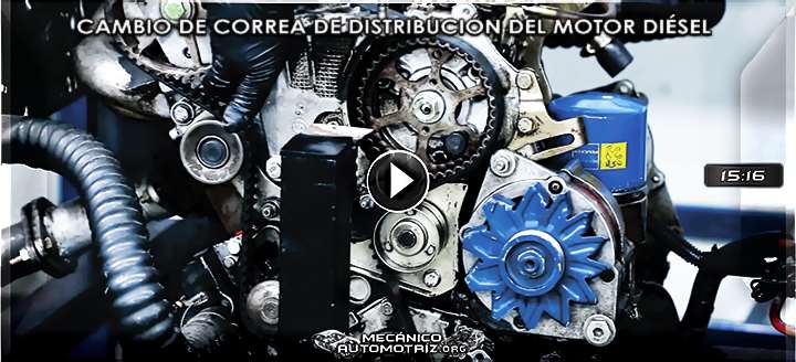 Vídeo de Cómo Reemplazar la Correa de Distribución de un Motor Diésel Peugeot