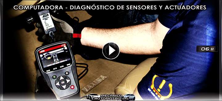 Video de Computadora y Diagnóstico de Sensores y Actuadores