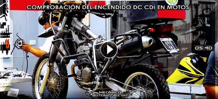 Vídeo de Comprobación del Sistema de Encendido DC CDI en una Moto Honda