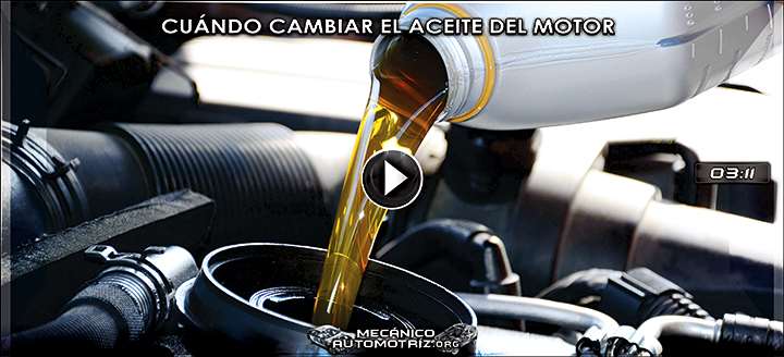 Video de Cuándo cambiar el Aceite del Motor