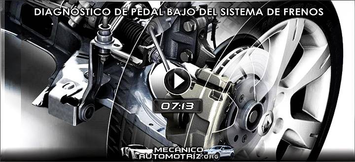 Video de Problema de Pedal Bajo o Esponjoso de Freno