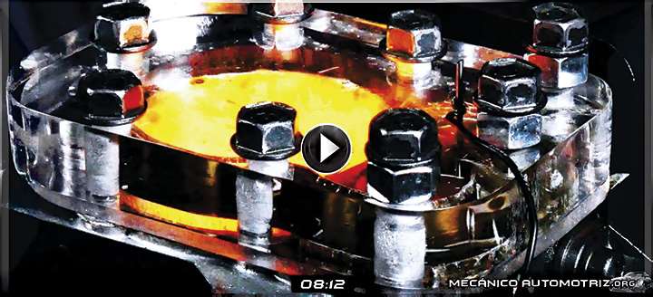 Vídeo de Proceso Interno de Combustión de un Motor Real en Cámara Lenta 4000 FPS