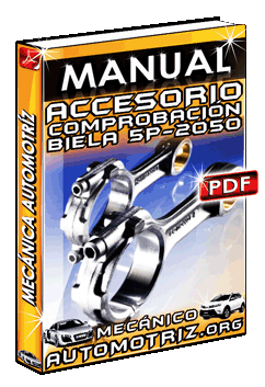 Manual de Accesorio de Comprobación de Biela 5P-2050