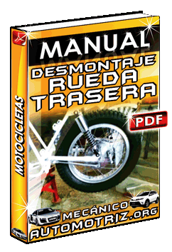 Manual de Desmontaje de Ruedas Traseras de Motocicletas
