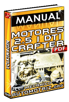 Manual de Motores 2.5 I DTI en el Crafter de Volkswagen