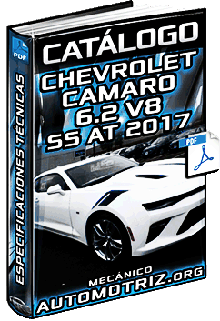 Catálogo: Chevrolet Camaro Coupé 6.2 V8 SS AT 2017 – Especificaciones Técnicas