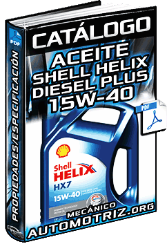 Catálogo de Aceite Semisintético 15W-40 Shell Helix Diesel Plus