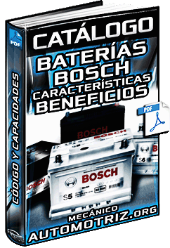 Catálogo de Baterías Bosch – Códigos, Capacidades, Características y Beneficios