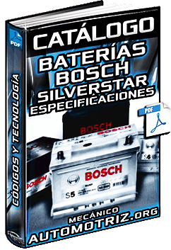 Catálogo de Baterías Bosch Silverstar – Tecnología, Códigos y Especificaciones