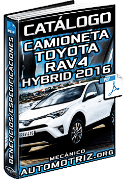 Catálogo de la Camioneta Toyota RAV4 Hybrid 2016 – Especificaciones Técnicas