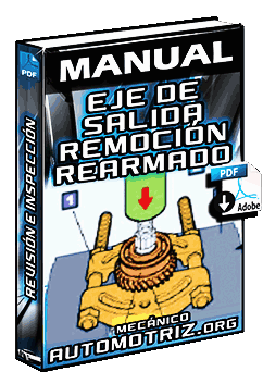 Manual de Eje de Salida – Remoción, Inspección, Revisión y Rearmado