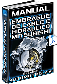 Manual: Embrague de Cable e Hidráulico Mitsubishi – Piezas y Desmontaje