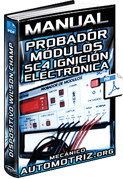 Manual del Probador de Módulo de Ignición Electrónica SC-4 Wilson Champ