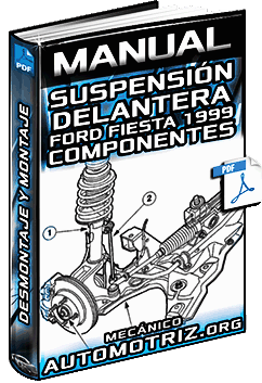 Manual de Suspensión Delantera de Ford Fiesta 1999 – Desmontaje y Montaje