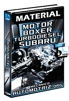 Material de Motor Boxer Turbodiesel – Tecnología Subaru