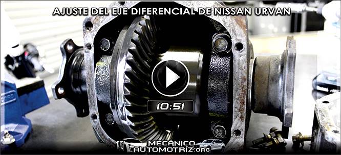 Vídeo de Ajuste del Eje Diferencial de Nissan – Instalación de Corona y Piñón