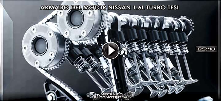 Vídeo de Armado del Motor Nissan 1.6L Turbo TFSi – Componentes y Explicación