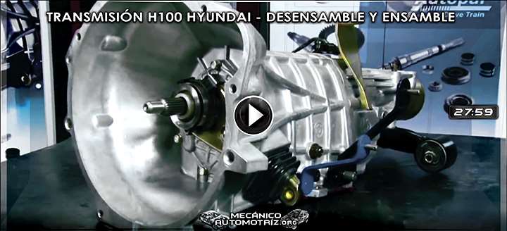 Vídeo de Desensamble y Ensamble de la Transmisión H100 para Dodge y Hyundai