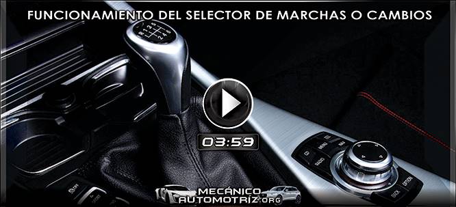 Vídeo de Funcionamiento del Selector de Cambios o Velocidades