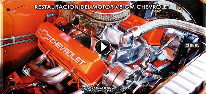 Vídeo de Restauración de un Motor V8 GM Chevrolet – Reparación y Reconstrucción