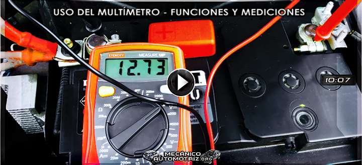 Vídeo de Uso del Multímetro – Funciones, Mediciones, Escalas y Configuraciones