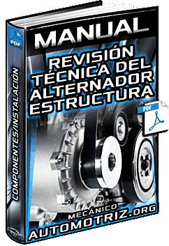 Manual de Revisión Técnica del Alternador – Estructura, Componentes e Instalación