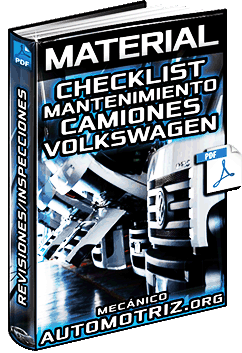 Material: Lista (Checklist) de Mantenimiento de Camiones Volkswagen – Inspecciones